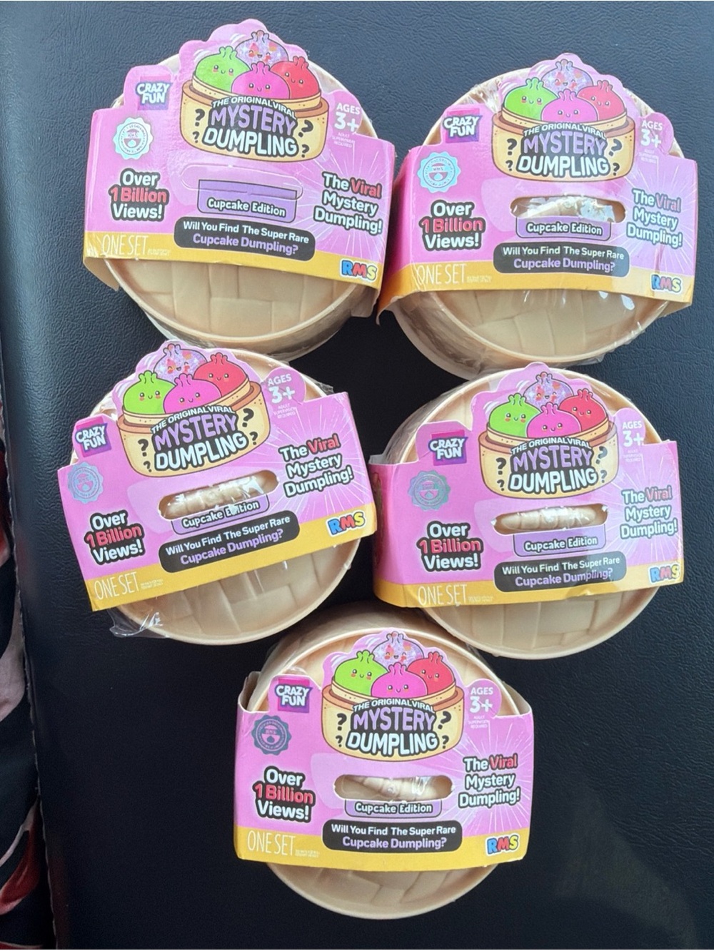 (5) Crazy Fun Viral Mystery Dumplings - Mini Cupcake Edition (SEALD) 🧁✨